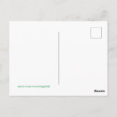 Happy Irish Day Postkarte (Rückseite)