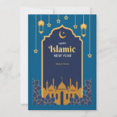 Happy Islamic New Year Card (Vorderseite)