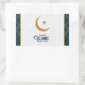 Happy Islamic New Year Rechteckiger Aufkleber (Tasche)