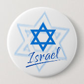 Happy Israel Independence Day Blue Star von David Button (Vorderseite)