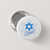 Happy Israel Independence Day Blue Star von David Button (Vorne & Hinten)