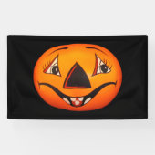 Happy Jack O’ Lantern Halloween Banner (Horizontal)