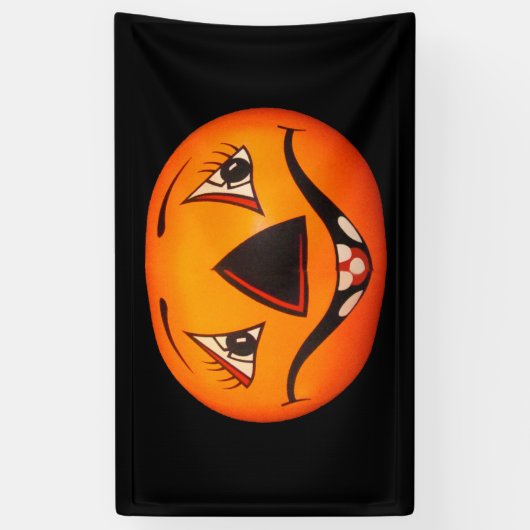 Happy Jack O’ Lantern Halloween Banner (Vertikal)