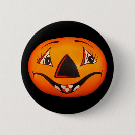 Happy Jack O’ Lantern Halloween Button