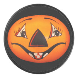 Happy Jack O’ Lantern Halloween Eishockey Puck