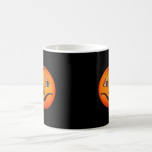 Happy Jack O’ Lantern Halloween Kaffeetasse (Mittel)