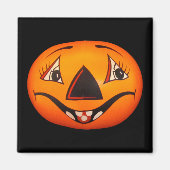Happy Jack O’ Lantern Halloween Magnet (Vorne)