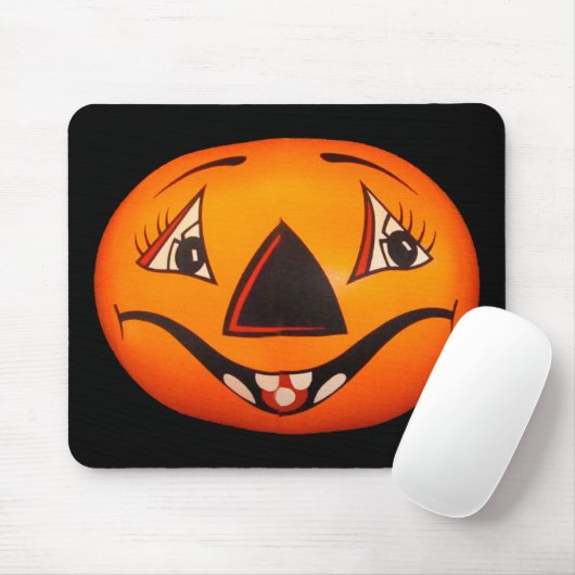 Happy Jack O’ Lantern Halloween Mousepad (Mit Mouse)