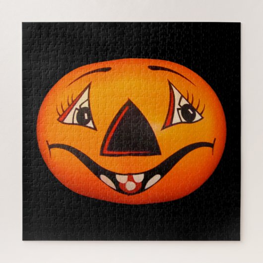 Happy Jack O’ Lantern Halloween Puzzle (Vertikal)
