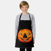 Happy Jack O’ Lantern Halloween Schürze (Getragen)