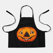 Happy Jack O’ Lantern Halloween Schürze (Vorderseite)