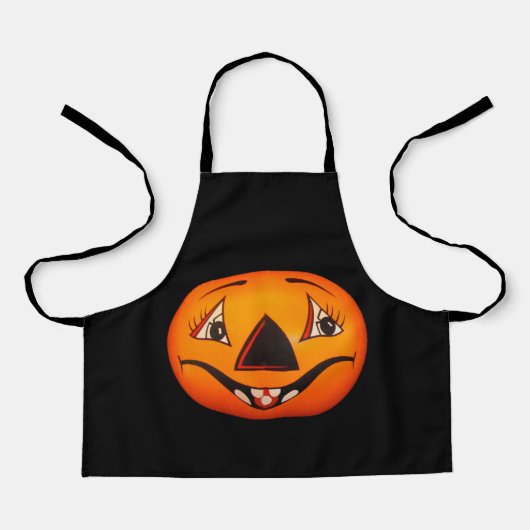Happy Jack O’ Lantern Halloween Schürze (Vorderseite)