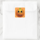 Happy Jack o' Lantern Halloween Sticker (Tasche)