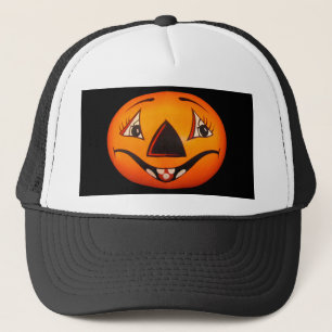Happy Jack O’ Lantern Halloween Truckerkappe