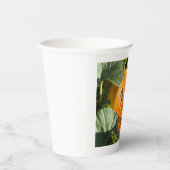 Happy Jack-o-lantern Kürbisgesicht Halloween Garte Pappbecher (Rechts)