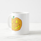 Happy Jack O'Lantern Kaffeetasse (Vorderseite Links)