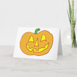 Happy Jack O'Lantern Karte
