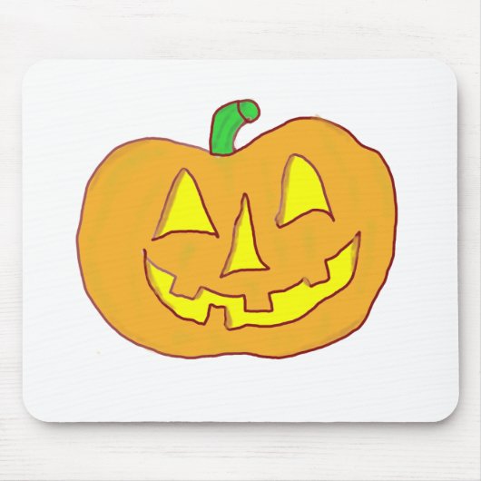 Happy Jack O'Lantern Mousepad (Vorne)
