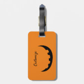 Happy Jack O'lantern Thunder_Cove Gepäckanhänger (Rückseite vertikal)