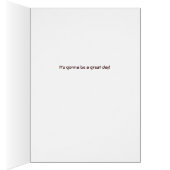 Happy Jack Russell Terrier Grußkarte (Innen (Rechts))