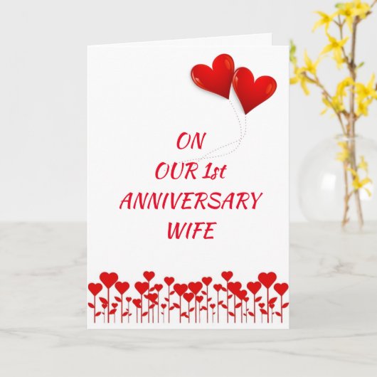 **HAPPY JAHRESEHEFRAU** CELEBRATE "US" KARTE (Gelbe Blume)