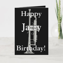 Happy Jazzy Birthday Card Karte