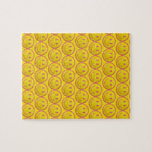 Happy Jigsaw Puzzle (Horizontal)