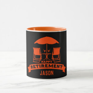 Happy Job Retirement Tasse
