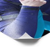 Happy jockey Luis Cardenas Print Fotodruck (Ecke)