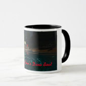 Happy John's Dino Boat Tasse (VorderseiteRechts)