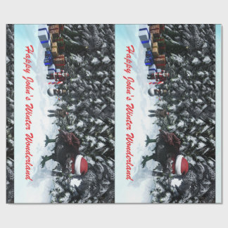 Happy John's Winter Wonderland Geschenkpapier