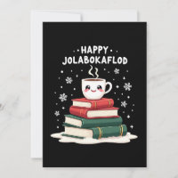 Happy Jolabokaflod Familienfeier Geschenk