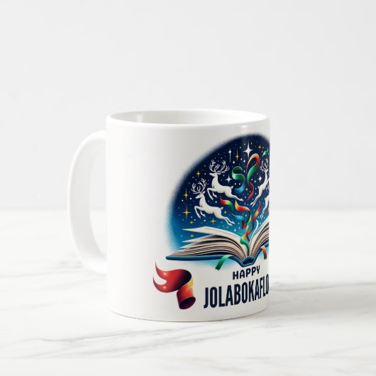 Happy Jolabokaflod Kaffeetasse (Vorderseite Links)