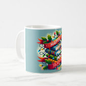 Happy Jolabokaflod Kaffeetasse (Vorderseite Links)
