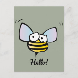Happy Jolly Bee Postkarte