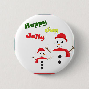 Happy Jolly Joy Button