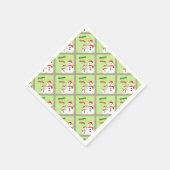 Happy Jolly Joy Serviette (Ecke)