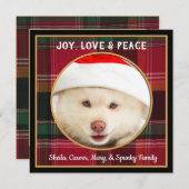 Happy Joy Liebe Weihnachten (Vorne/Hinten)