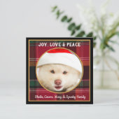 Happy Joy Liebe Weihnachten (Stehend Vorderseite)