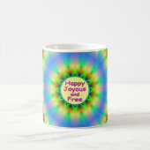 Happy, Joyous and Free Mandala Kaffeetasse (Mittel)