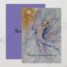 Happy Jubiläum Ballerina Einladung