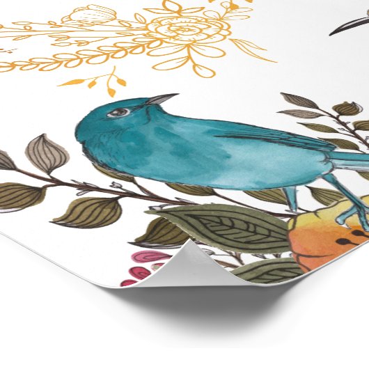 Happy Jubiläum Glückwünsche Ehemann Ehe Poster (Ecke)