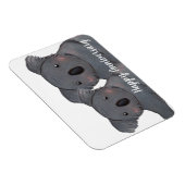 Happy Jubiläum koala Ehemann & Ehefrau Magnet (Rechte Seite)