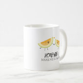Happy Jubiläum Liebe Sie Niedlich Melon Feinschmec Kaffeetasse (VorderseiteRechts)