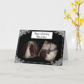 Happy Jubiläum Mama und Vater Foto-Karte Karte (Gelbe Blume)