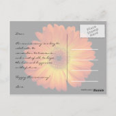 Happy Jubiläum Postkarte (Rückseite)