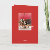 Happy-Jubiläumskarte Karte (Rückseite)