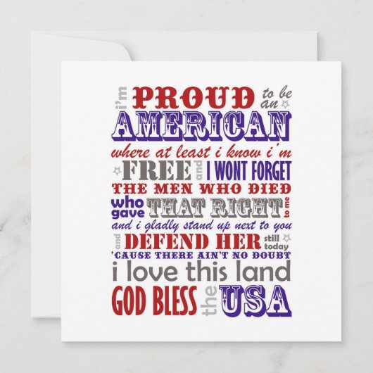 Happy July 4. (Rückseite)