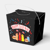 Happy July 4. Picnic Geschenkschachtel (Rückseite)