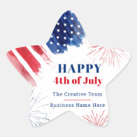 Happy July 4. USA Independence Day Business